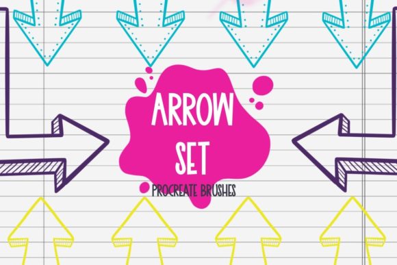 Arrow Set: Graffiti Style for Procreate