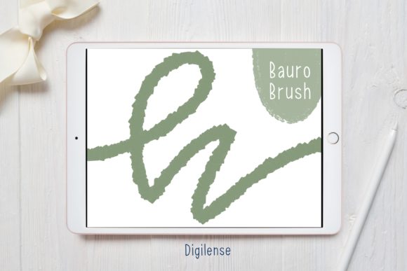 Bauro Lettering Brush for Procreate