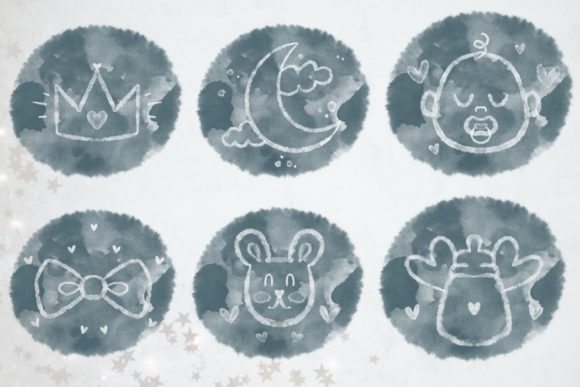 Evaluating Watercolor Baby Stamps for Nursery Art and Digital Design