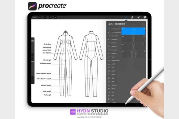 Fashion Flat Body Stamps for Procreate: A Complete Guide