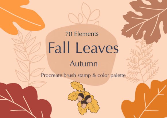 Mastering Digital Autumn: Elevate Your Art with Procreate Fall Leaf Stamps and Palettes