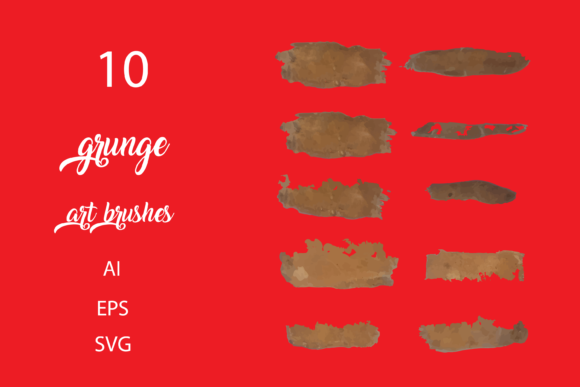 Mastering the 10 Handmade Grunge Art Brush Stroke