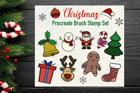 Unlocking Holiday Creativity: A Complete Guide to the Christmas Procreate Brush Stamp Set No.1